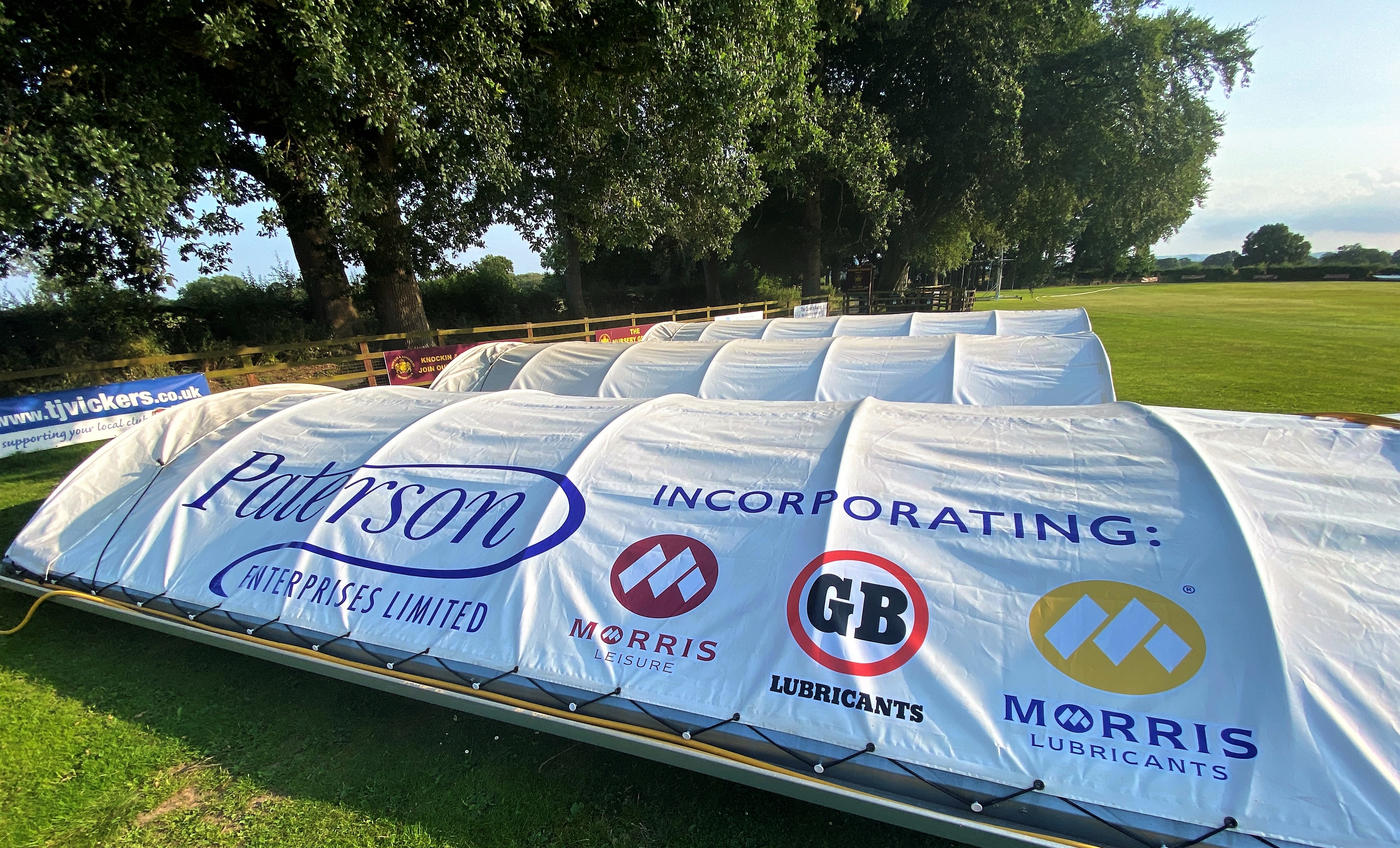 knockin kinnerley cricket club morris lubricants gb lubricants morris leisure paterson enterprises.JPG