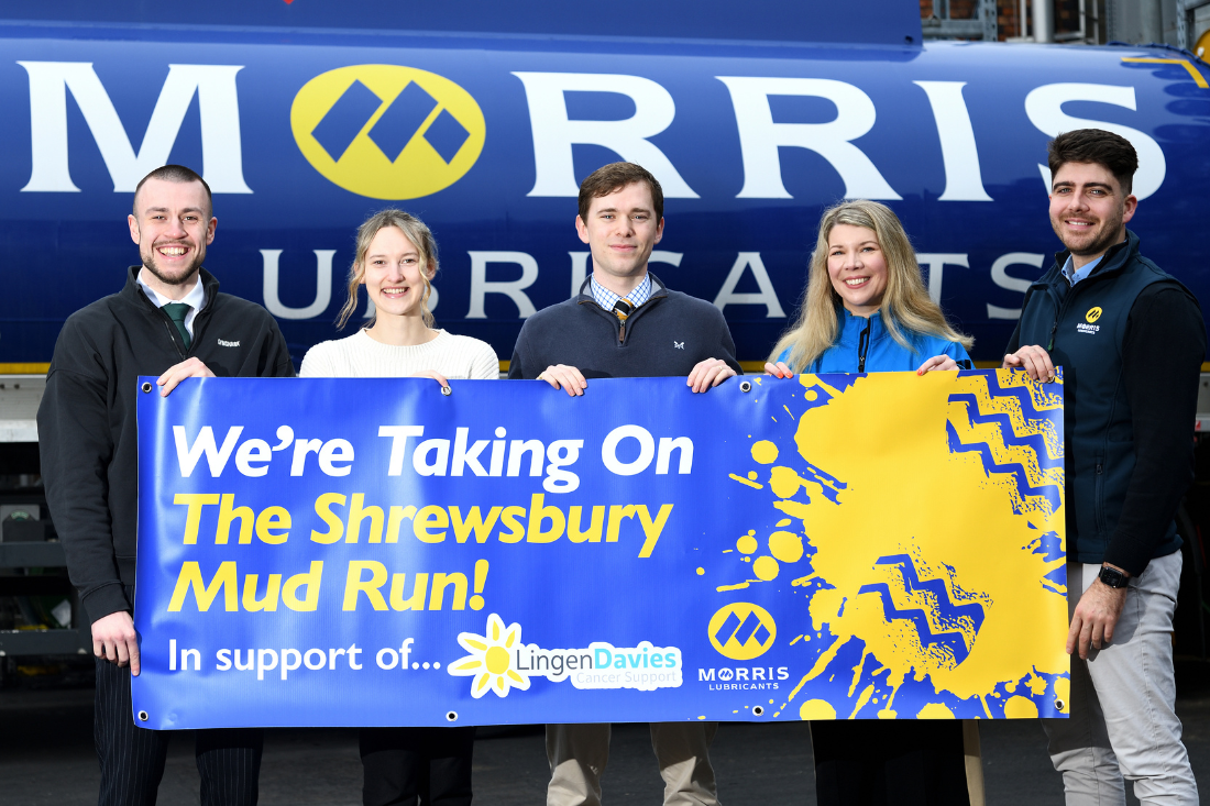 Morris Lubricants team to tackle mud run for Lingen Davies Cancer Support