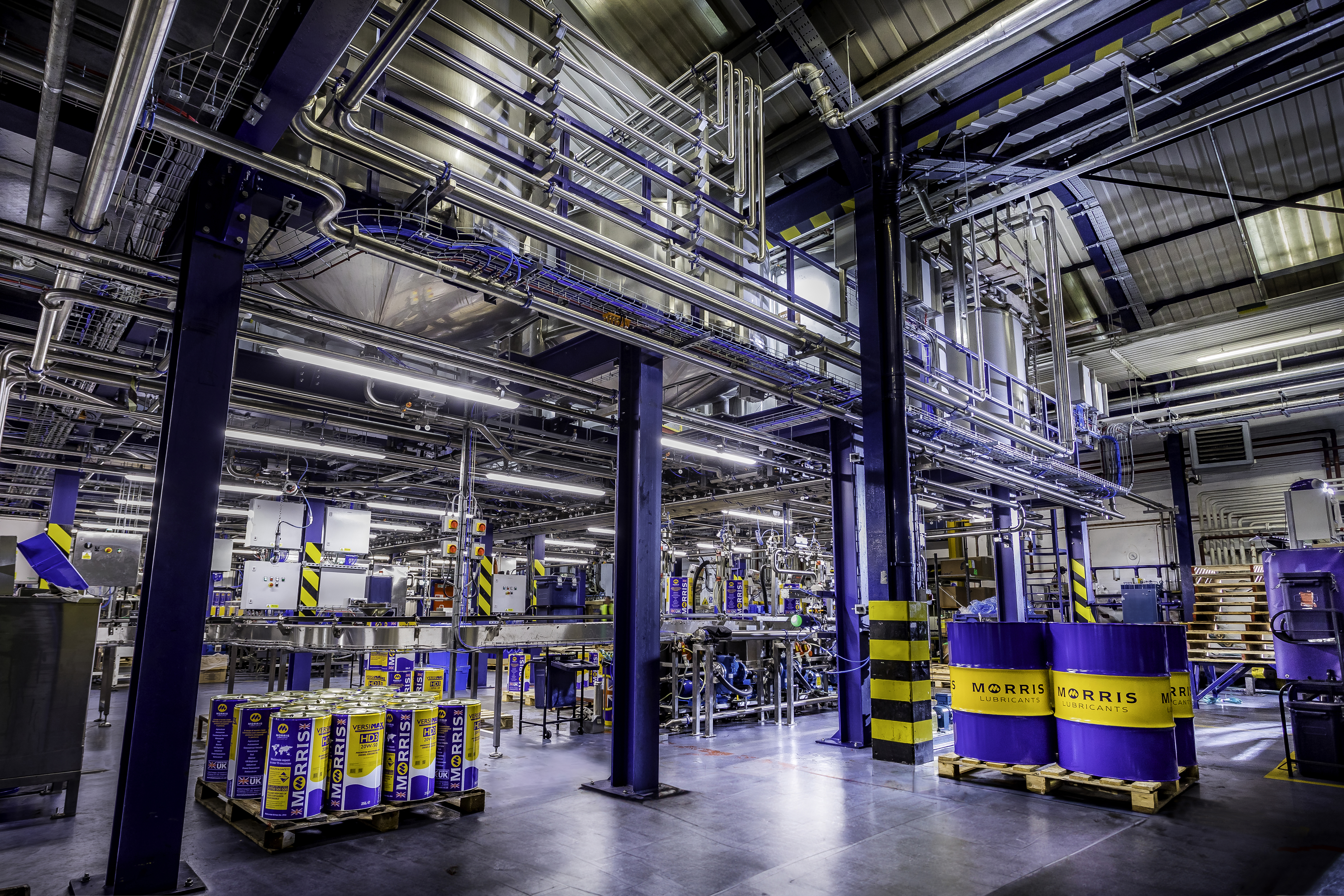 Morris Lubricants' new production facilities 