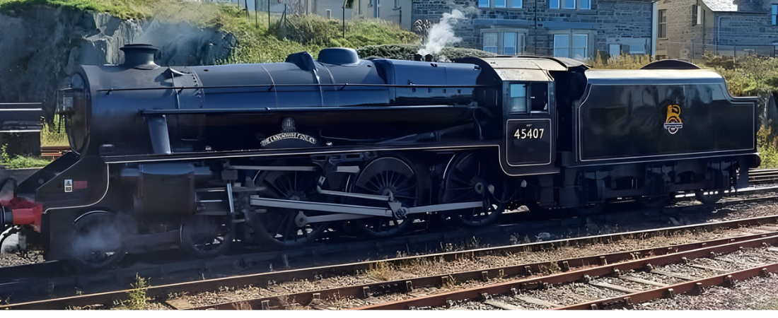 Black Five 45407 locomotive 