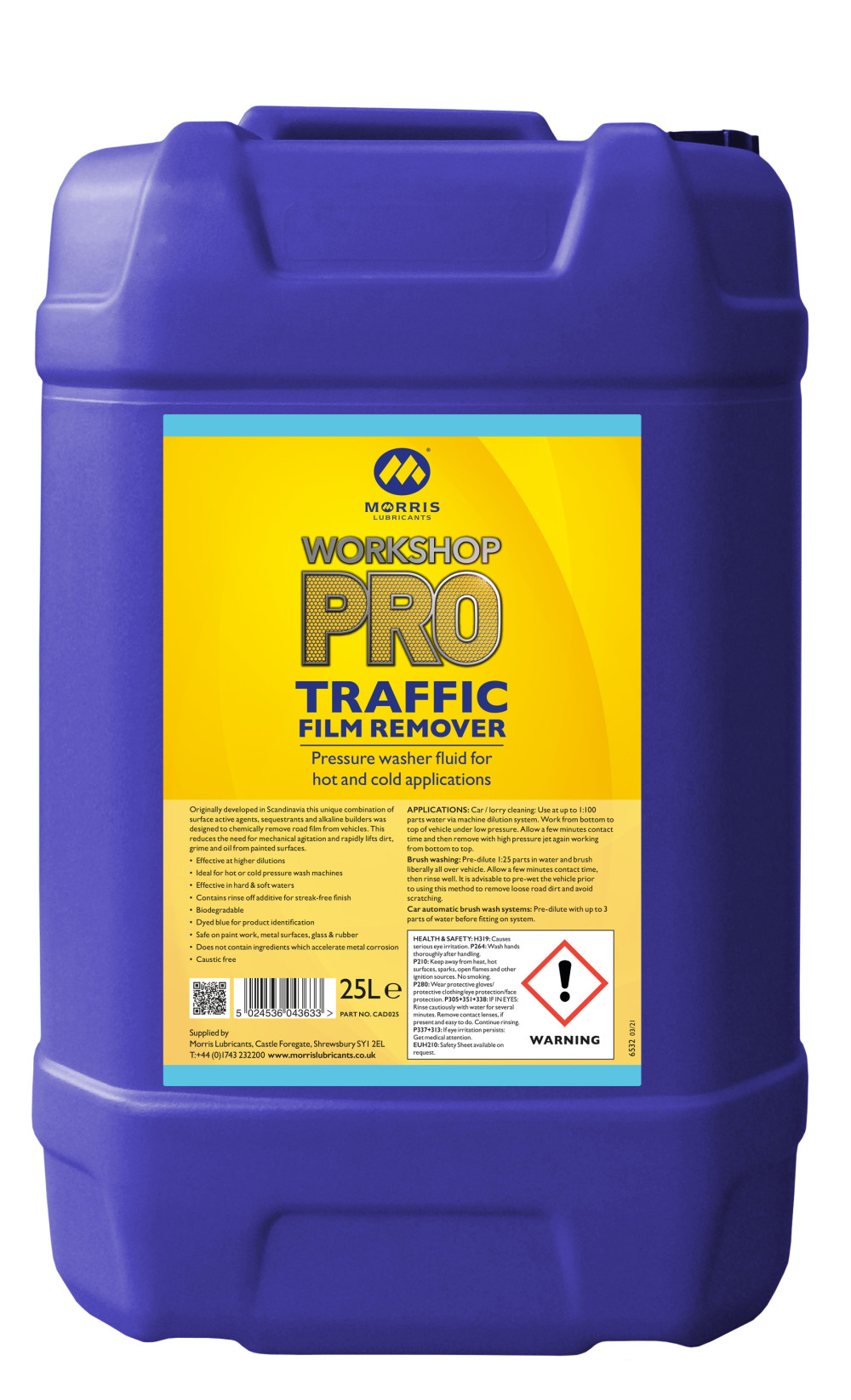 Workshop PRO Traffic Film Remover
