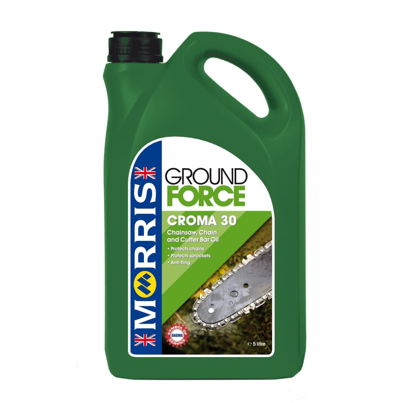 Ground Force Croma 30 Chain and Cutter Bar Oil